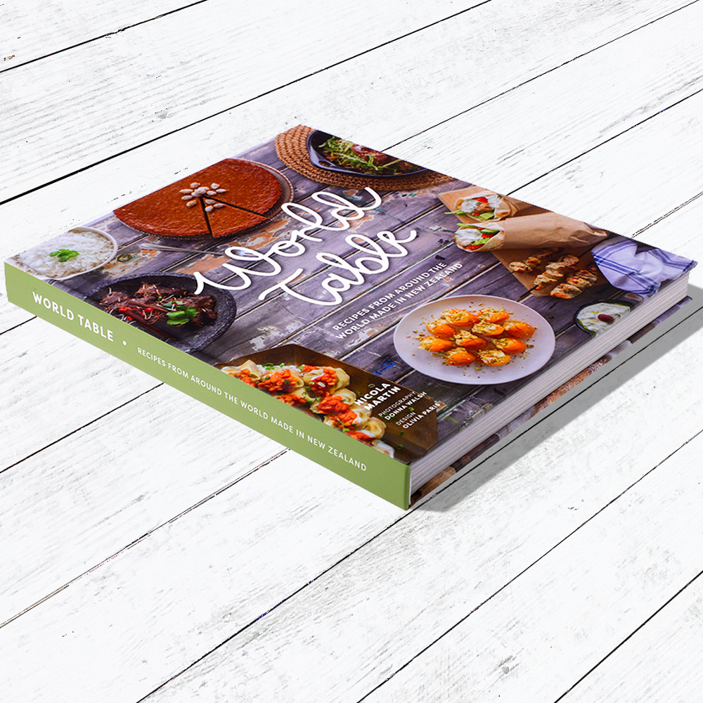 hardcover cookbook printing