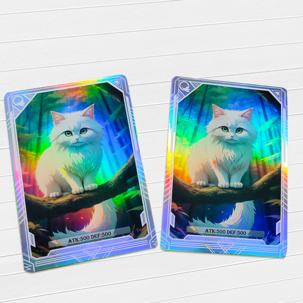 Custom Trade Holographic Cards