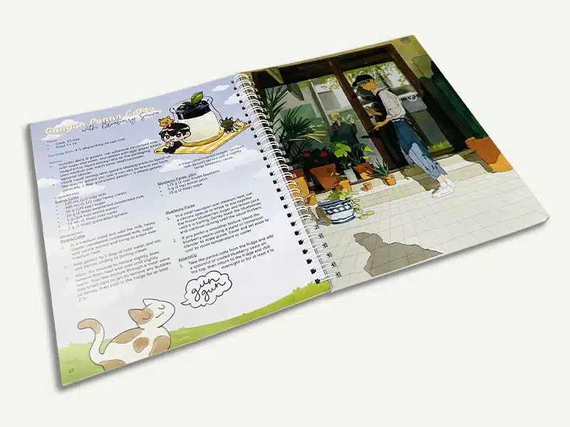 Custom Spiral Wire Bound Books